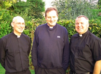 Rev. Michael Grandey, Rev. Steve Jarratt, and Rev. Paul Jackson